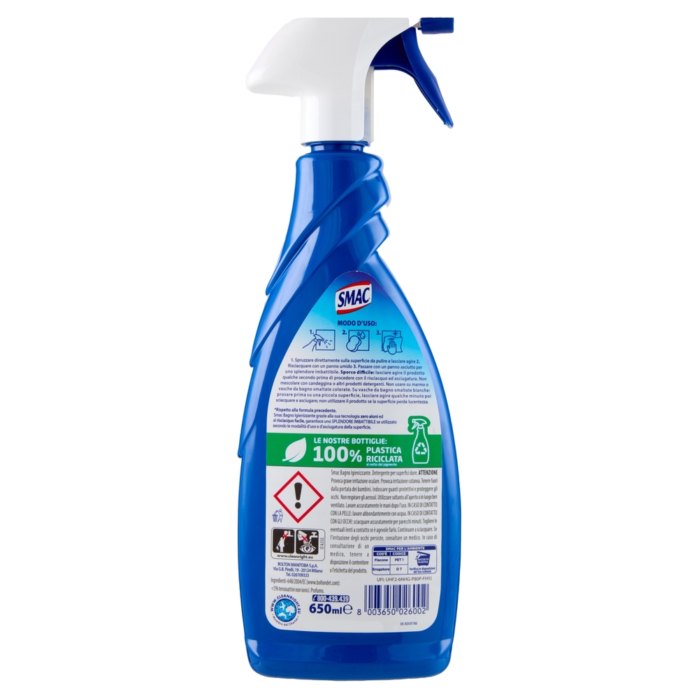 Smac Bagno igienizzante 650 ml